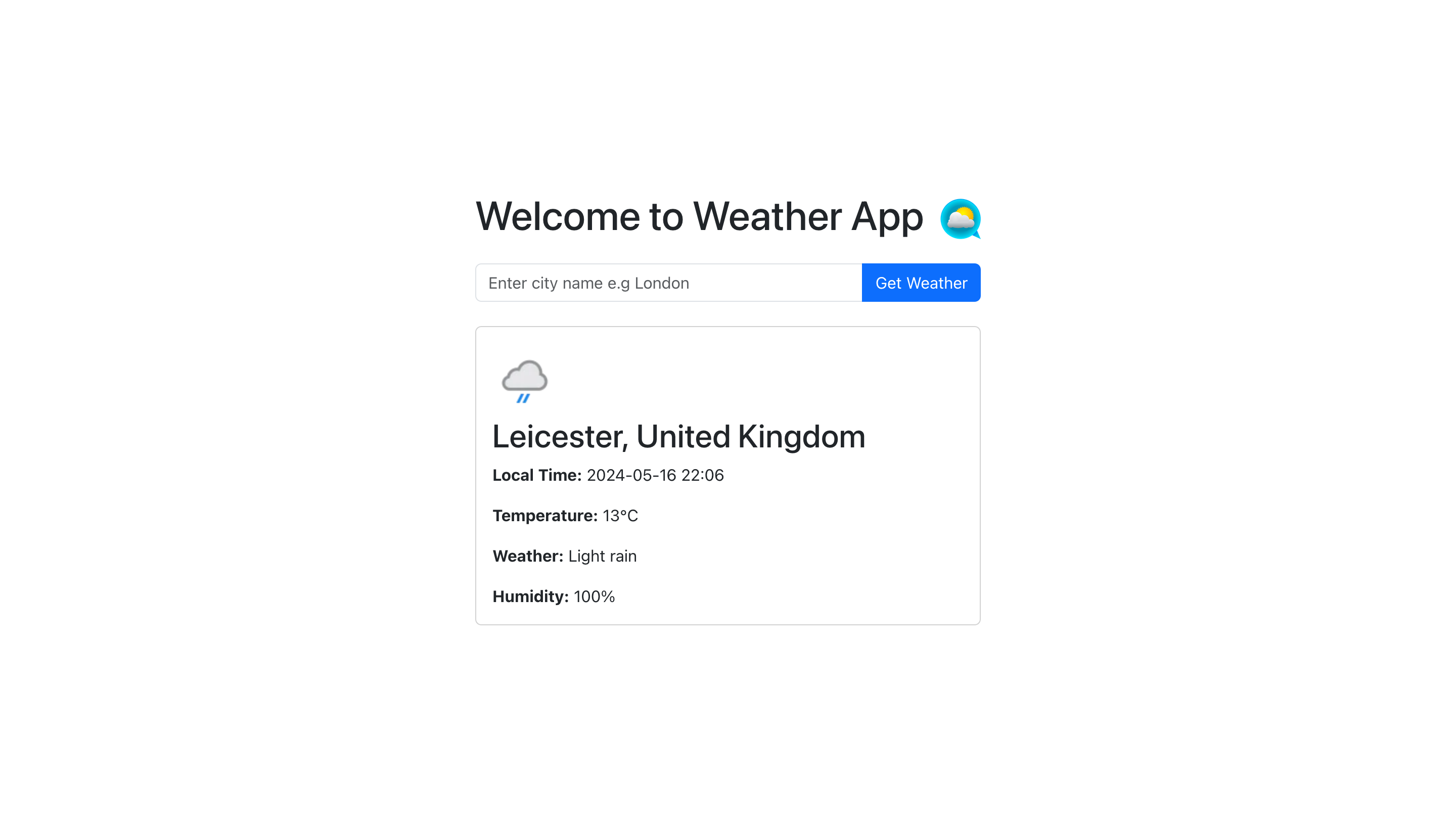 Weather App